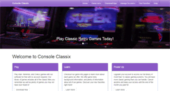 Desktop Screenshot of consoleclassix.com